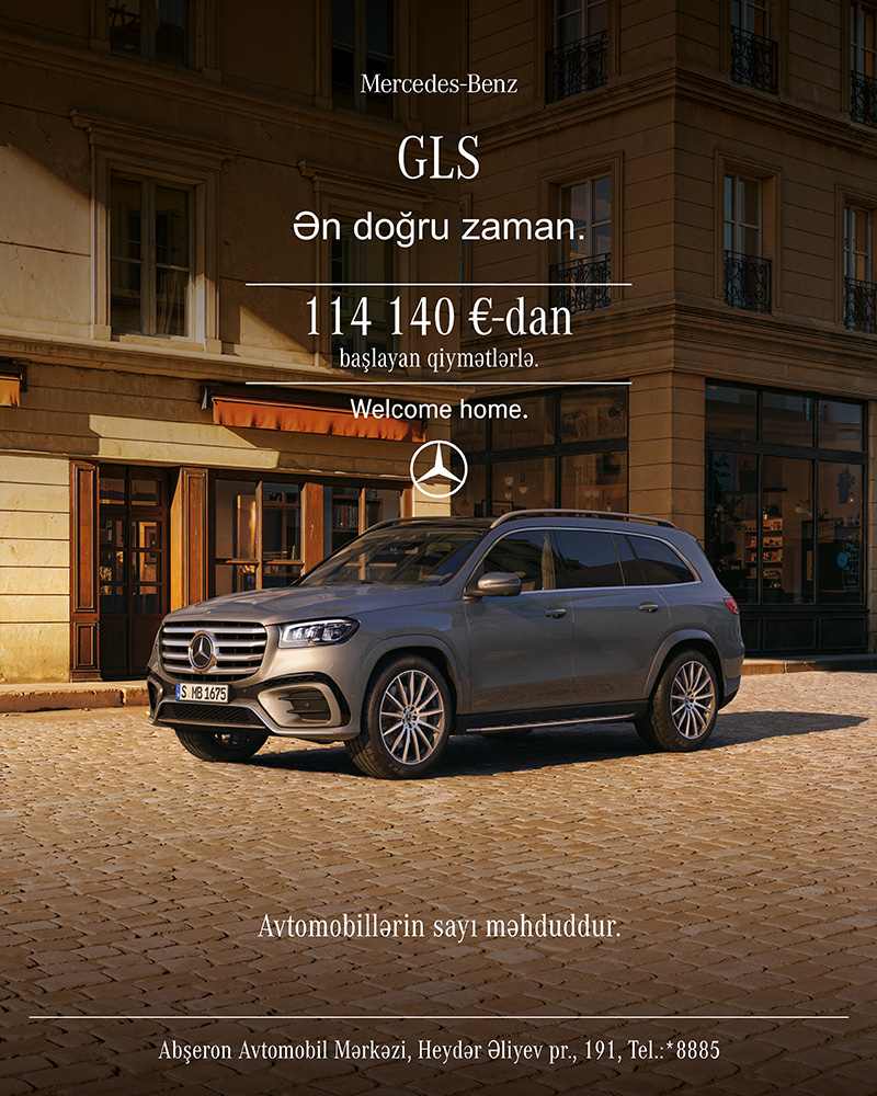 Mercedes-Benz GLS. Ən doğru zaman.